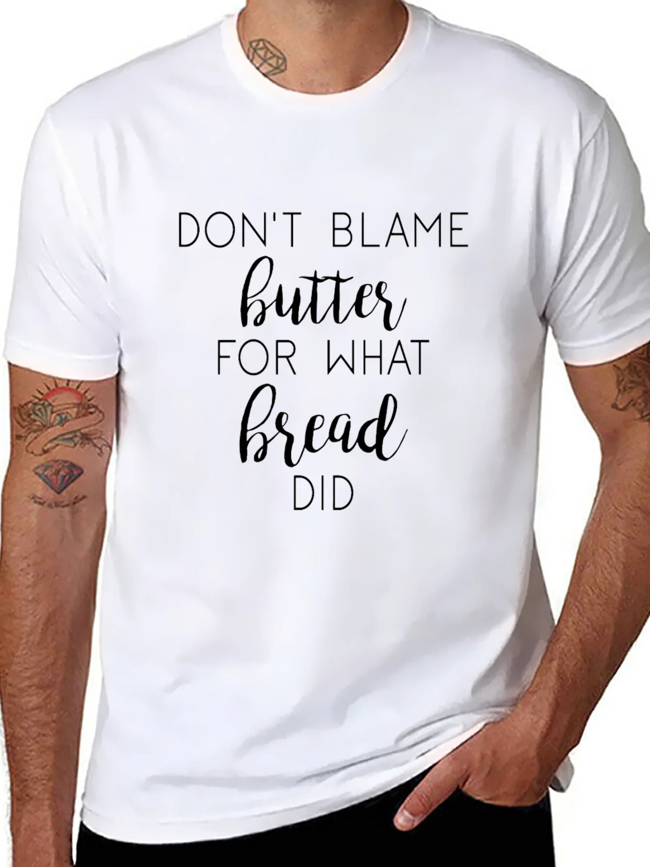 Dont Blame Butter Graphic Tee